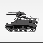 WG3D Stuart M3 SPG (18pdr) (US, WW2)
