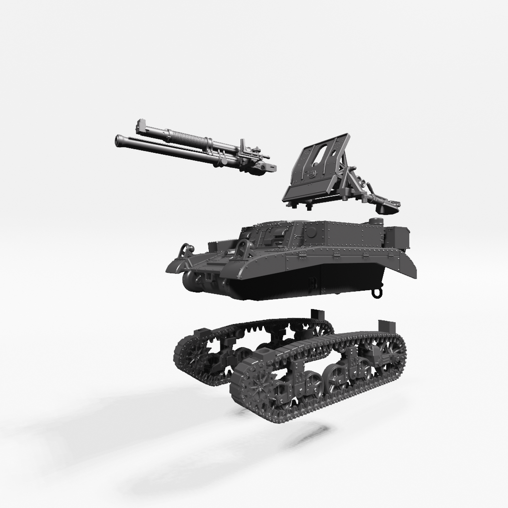 WG3D Stuart M3 SPG (18pdr) (US, WW2)