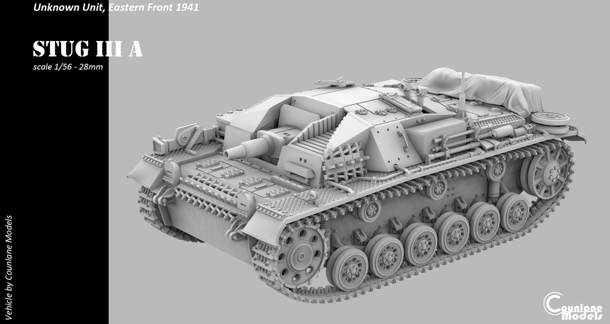 Counlane Stug III A 1941 (Germany, WW2)