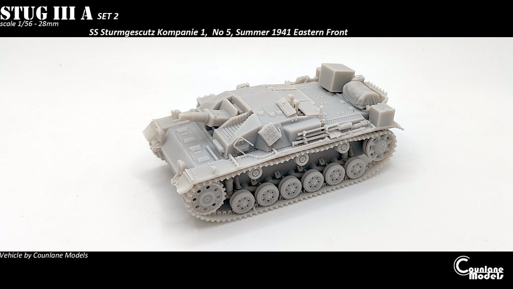 Counlane Stug III A set 2 1941 OPTIONAL STOWAGE (Germany, WW2)