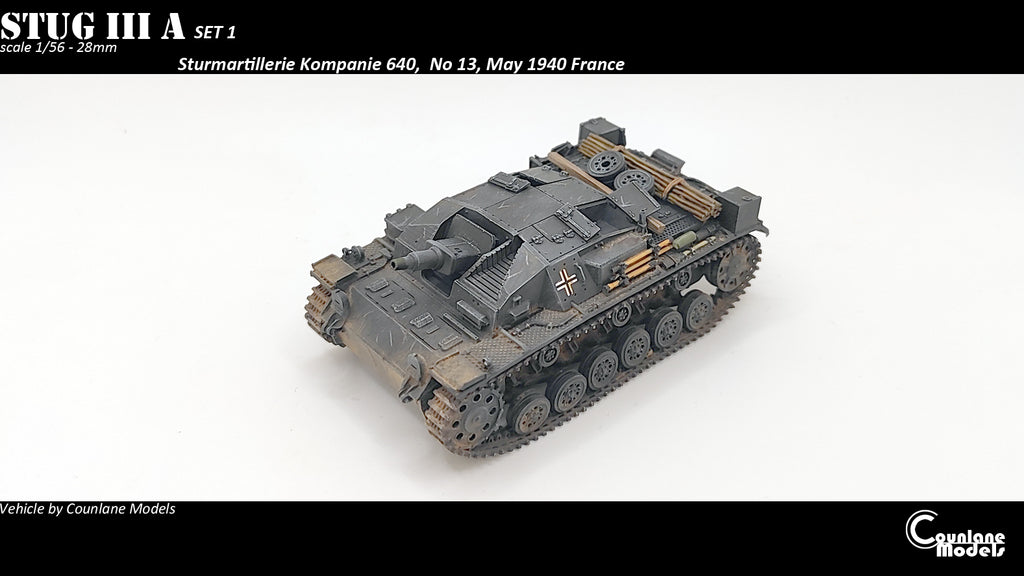 Counlane Stug III A 1940 set 1 (Germany, WW2)