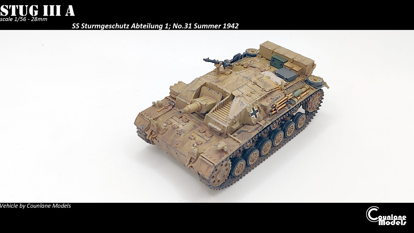Counlane Stug III A series 2 1942 (Germany, WW2)