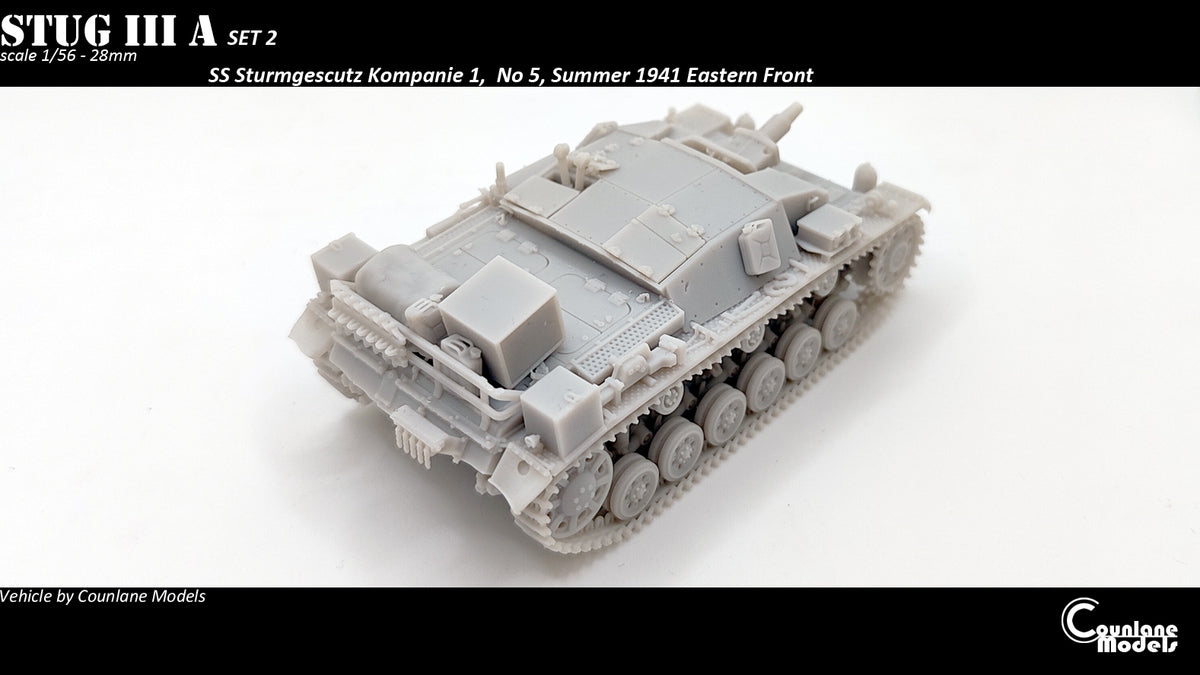 Counlane Stug III A set 2 1941 OPTIONAL STOWAGE (Germany, WW2)