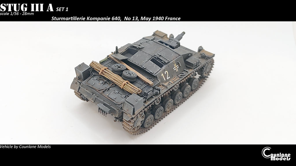Counlane Stug III A 1940 set 1 (Germany, WW2)