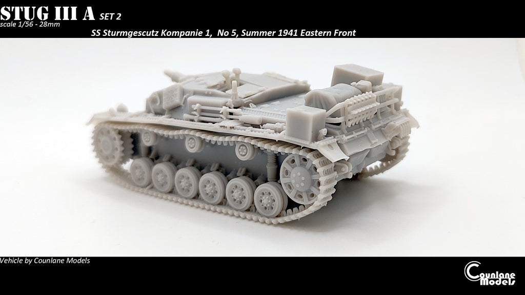 Counlane Stug III A set 2 1941 OPTIONAL STOWAGE (Germany, WW2)