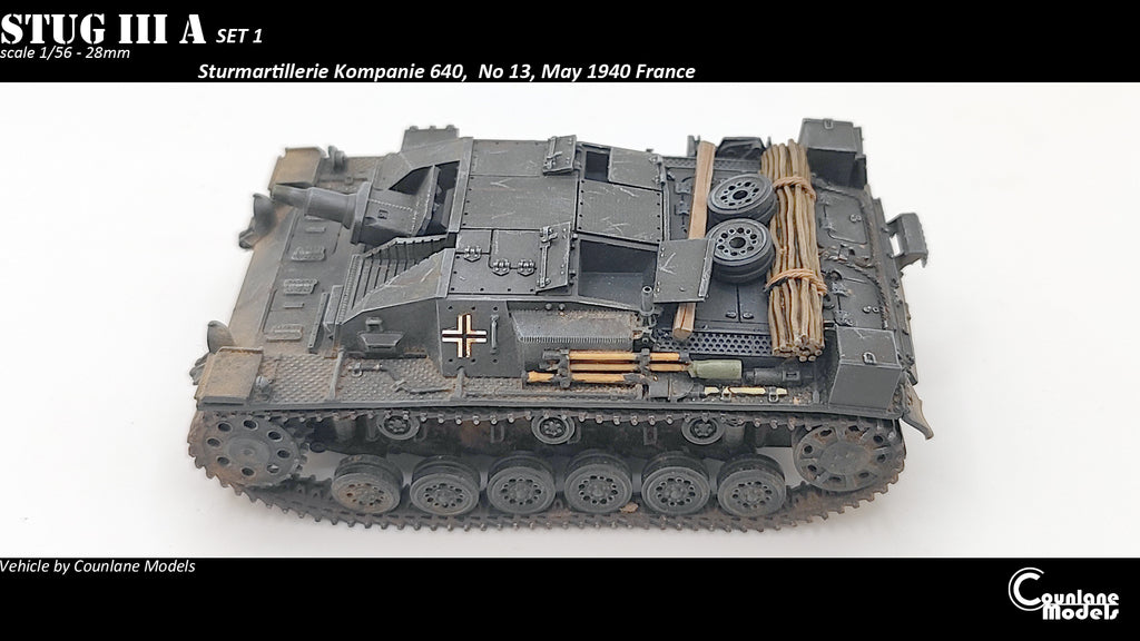 Counlane Stug III A 1940 set 1 (Germany, WW2)