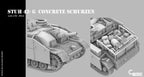 Counlane Sturmhaubitze (StuH) 42 With Concrete armor, schurzen, zimmerit (Germany, WW2)