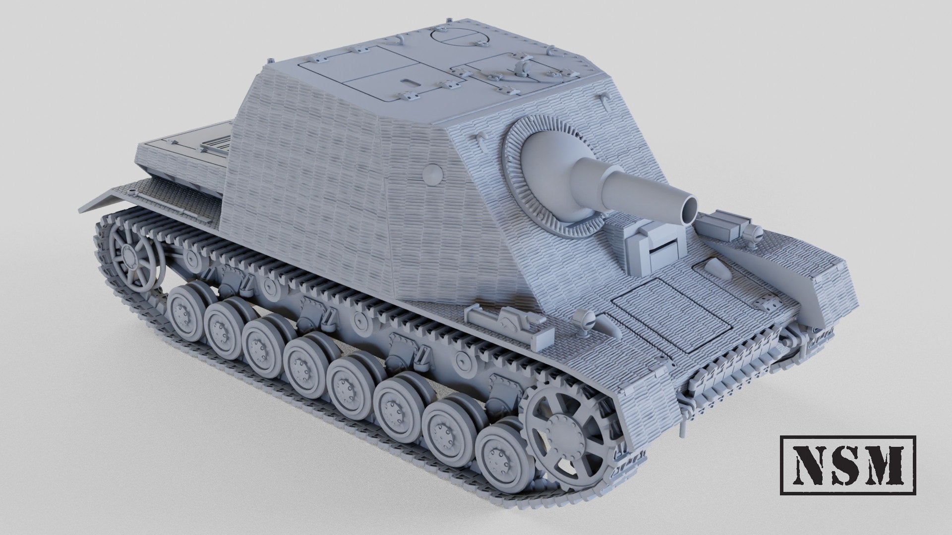 NSM Sturmpanzer IV - Brumbar (Germany, WW2)
