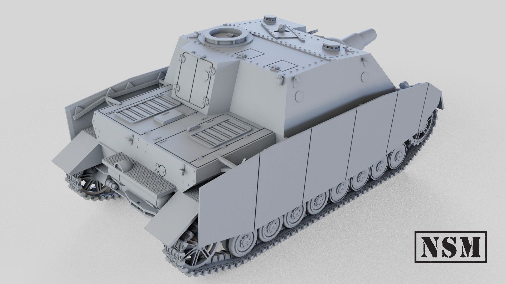 NSM Sturmpanzer IV - Brumbar (Germany, WW2)