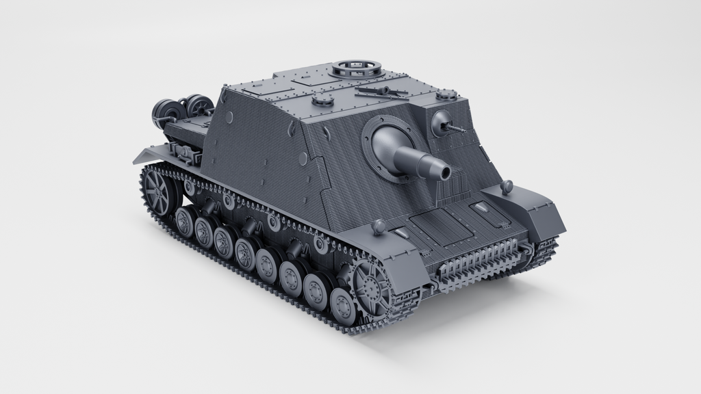 WG3D Sturmpanzer IV “Brummbar” (late) (Germany, WW2)