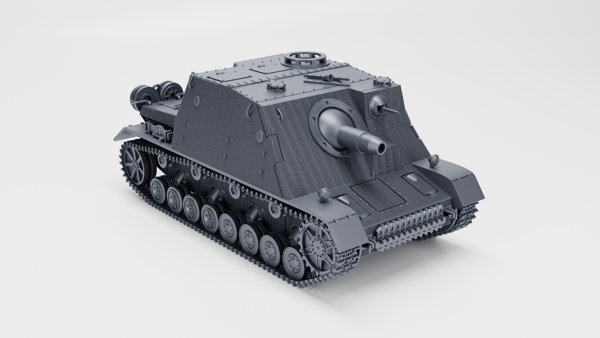WG3D Sturmpanzer IV “Brummbar” (late) (Germany, WW2)