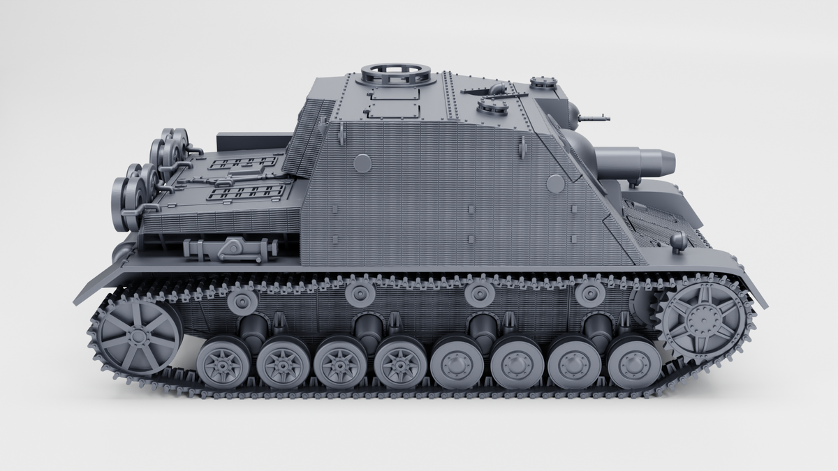 WG3D Sturmpanzer IV “Brummbar” (late) (Germany, WW2)