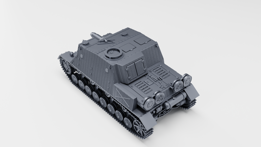 WG3D Sturmpanzer IV “Brummbar” (late) (Germany, WW2)