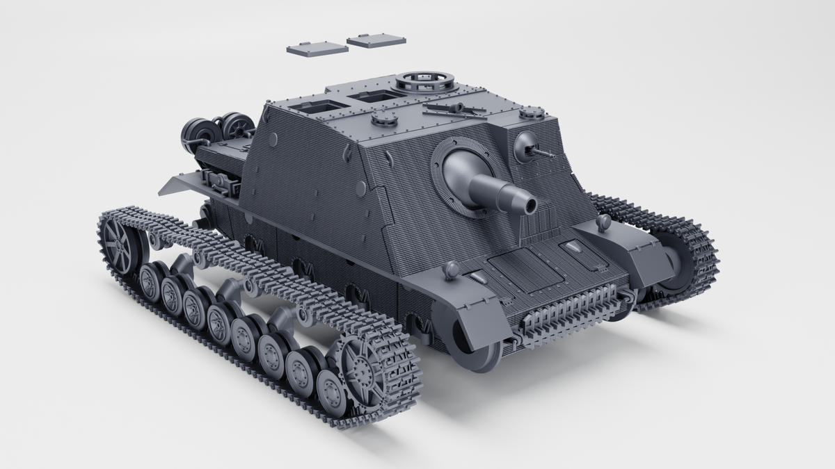 WG3D Sturmpanzer IV “Brummbar” (late) (Germany, WW2)