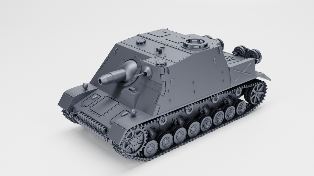 WG3D Sturmpanzer IV “Brummbar” (late) (Germany, WW2)