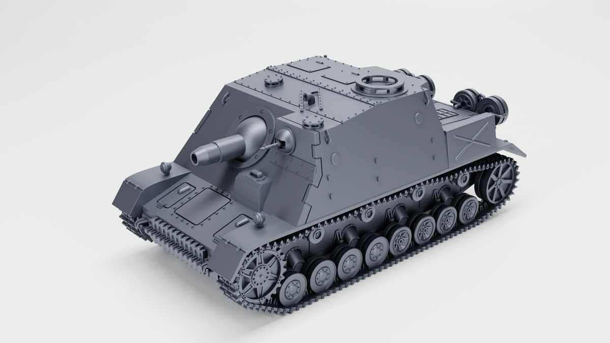 WG3D Sturmpanzer IV “Brummbar” (late) (Germany, WW2)