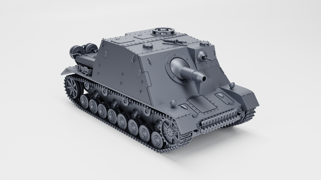 WG3D Sturmpanzer IV “Brummbar” (late) (Germany, WW2)