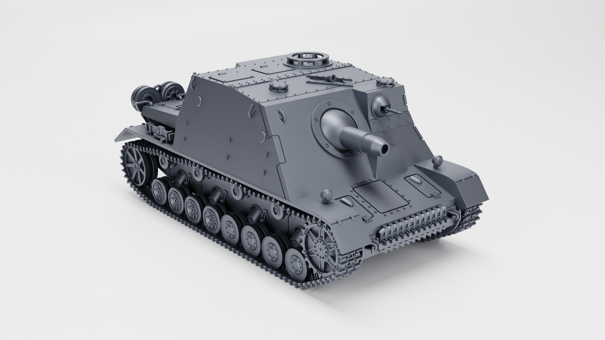 WG3D Sturmpanzer IV “Brummbar” (late) (Germany, WW2)
