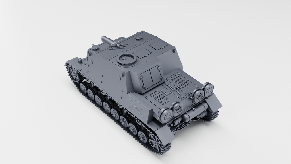 WG3D Sturmpanzer IV “Brummbar” (late) (Germany, WW2)