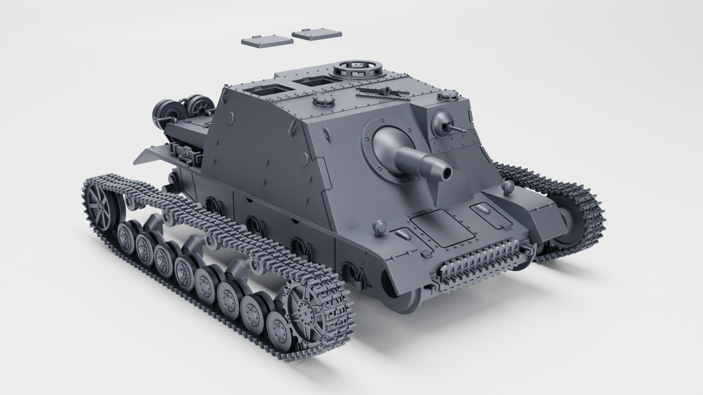 WG3D Sturmpanzer IV “Brummbar” (late) (Germany, WW2)