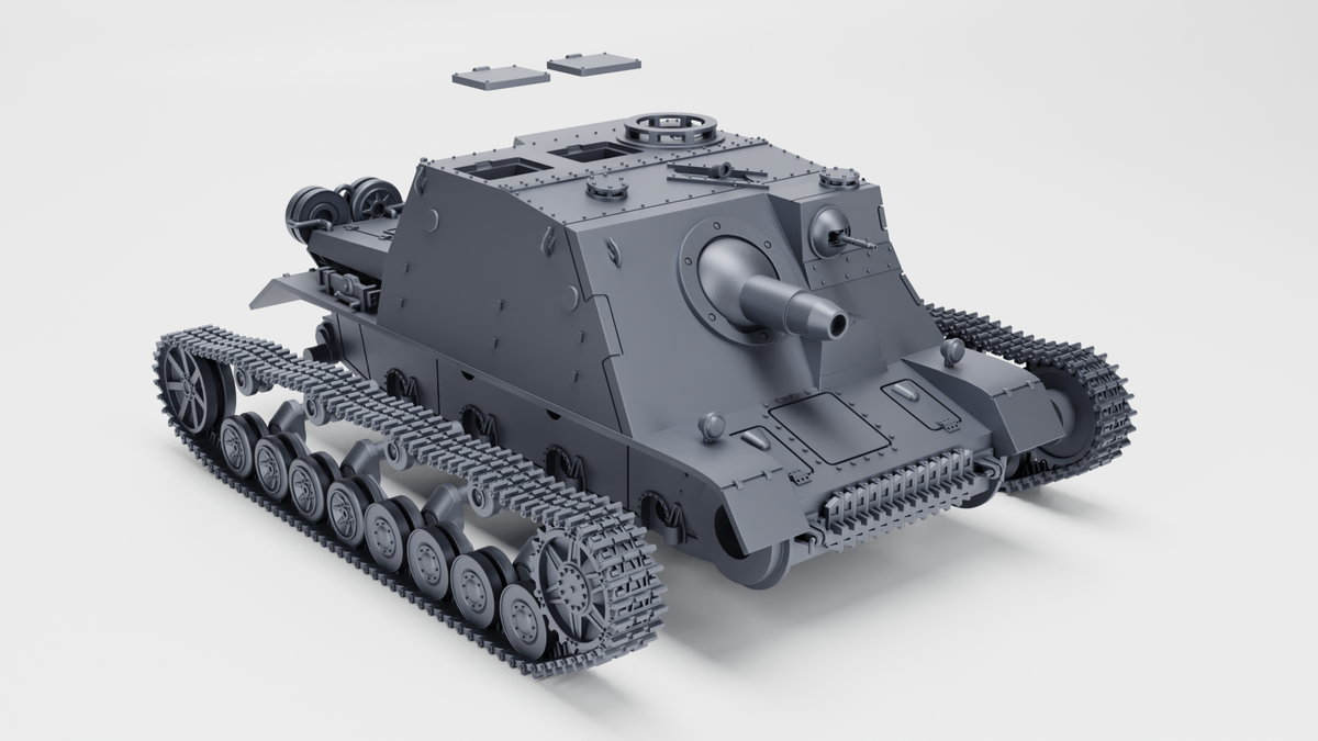 WG3D Sturmpanzer IV “Brummbar” (late) (Germany, WW2)