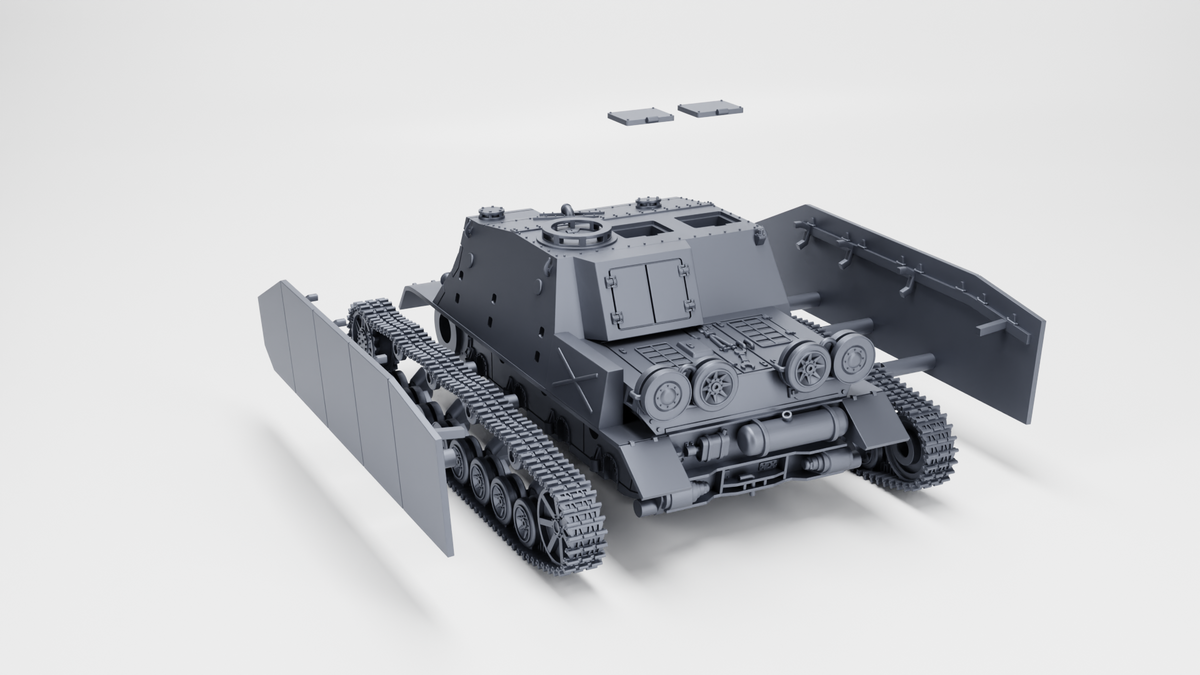 WG3D Sturmpanzer IV “Brummbar” (late) (Germany, WW2)