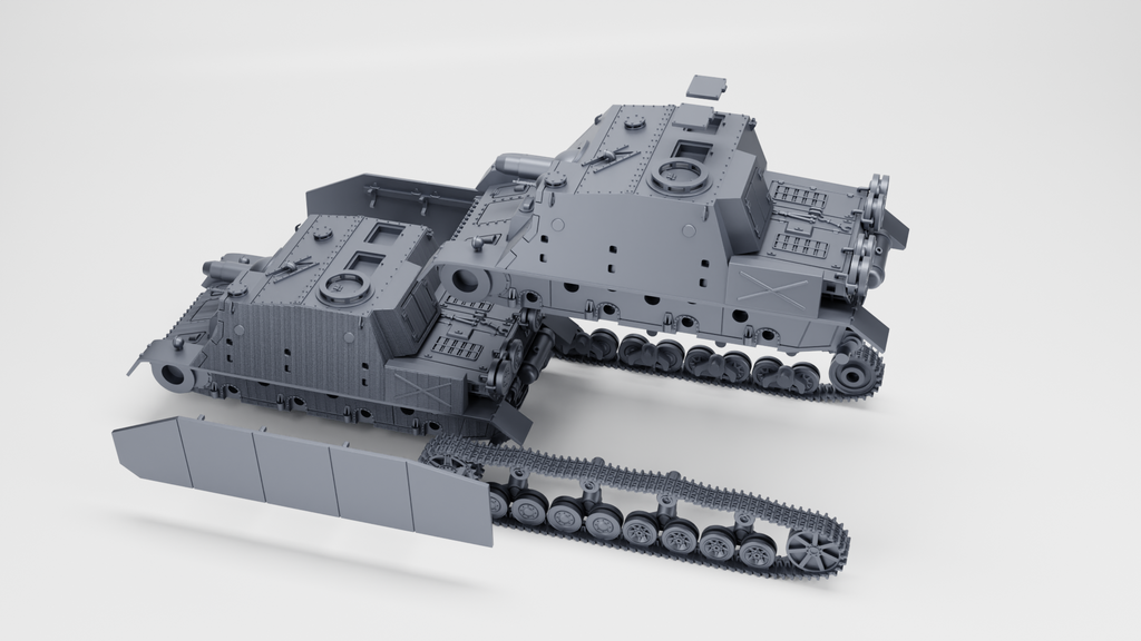 WG3D Sturmpanzer IV “Brummbar” (late) (Germany, WW2)