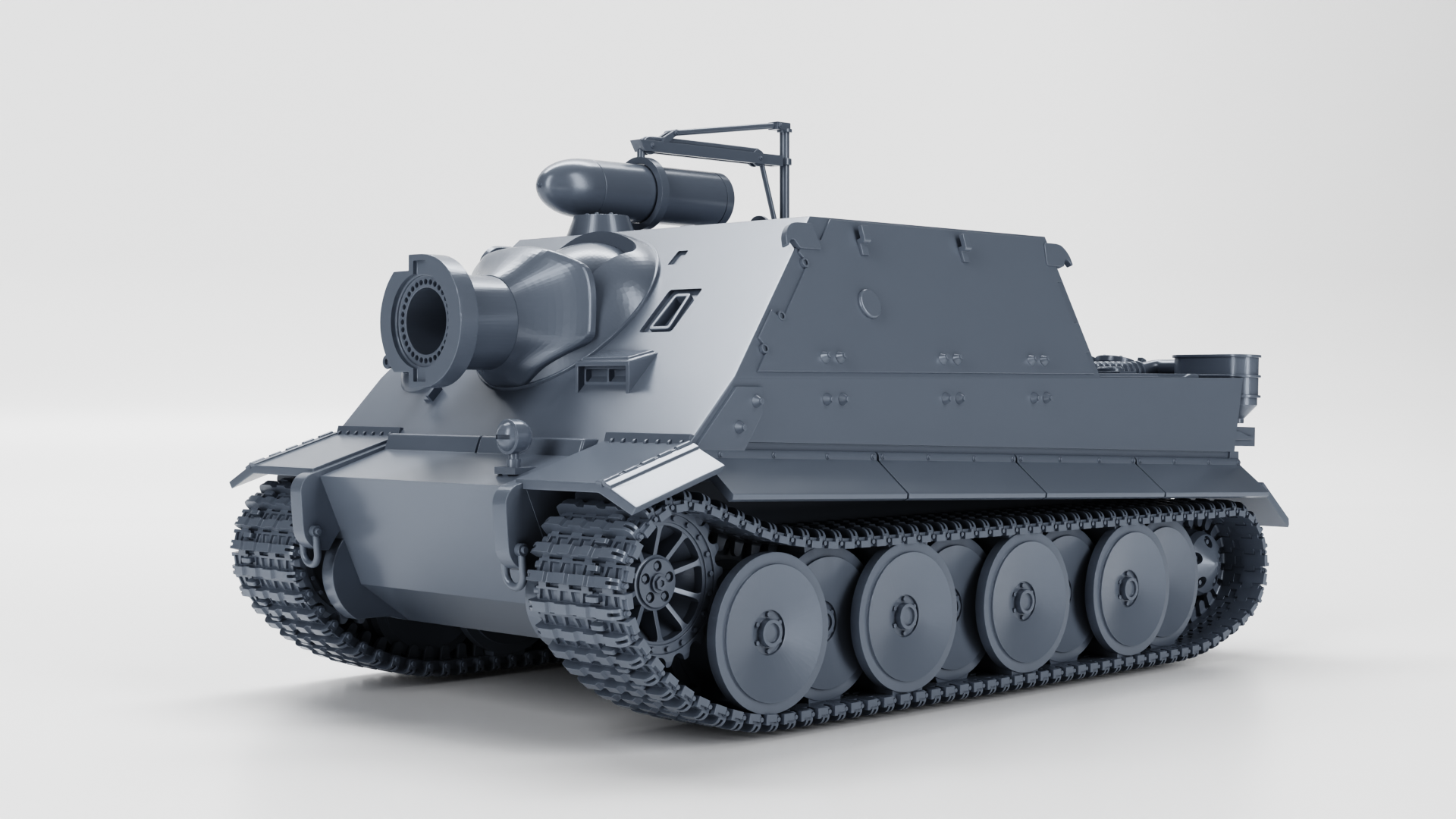 WG3D Sturmtiger - 38 cm RW61 auf Sturmmörser Tiger (Germany, WW2)
