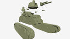 WG3D Super-heavy Tank FCM 2C Char “Normandie” (FRANCE, WW2)