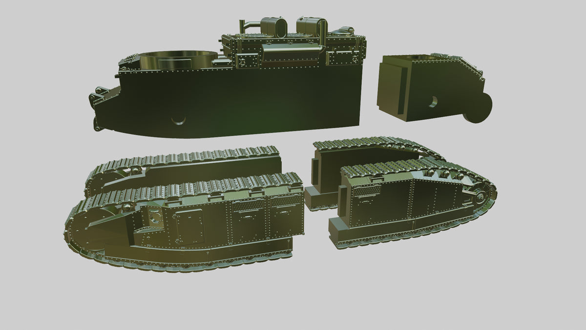 WG3D Super-heavy Tank FCM 2C Char “Normandie” (FRANCE, WW2)