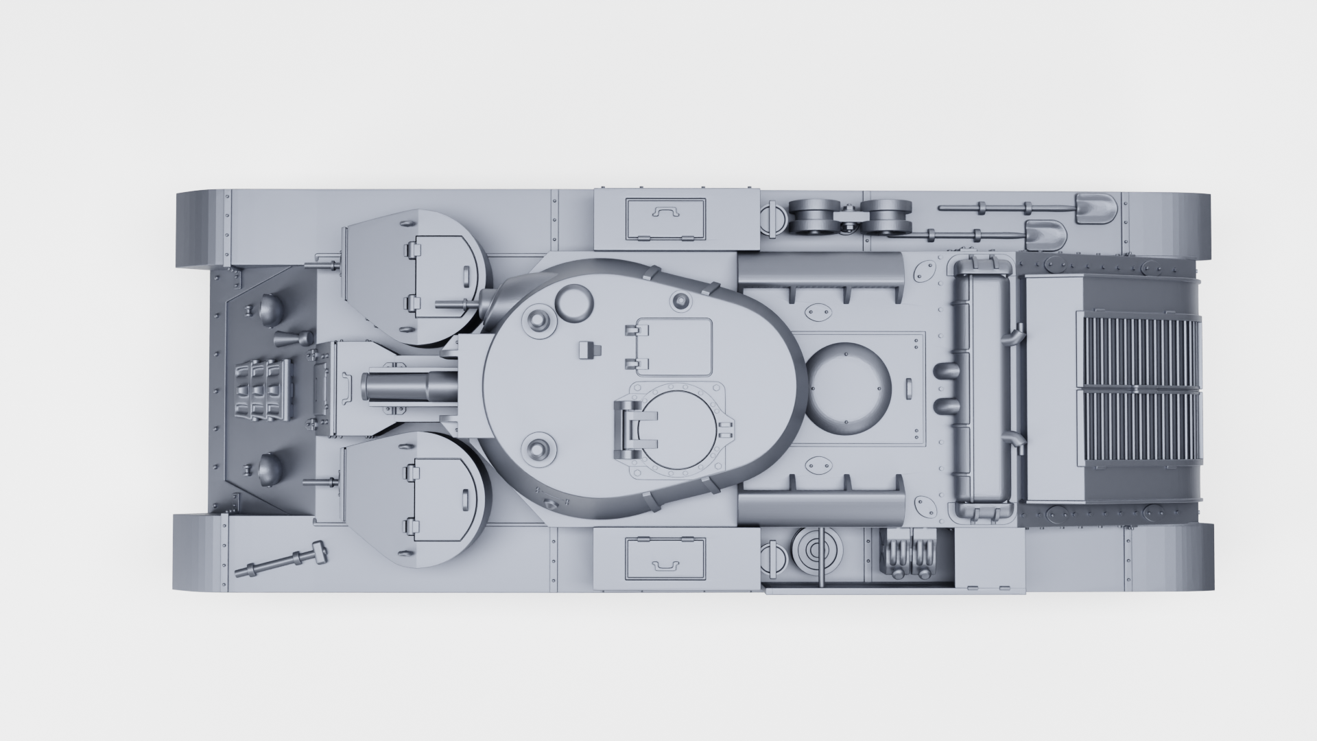 WG3D T28 model 1940 (with conical turret) (Soviet, WW2)