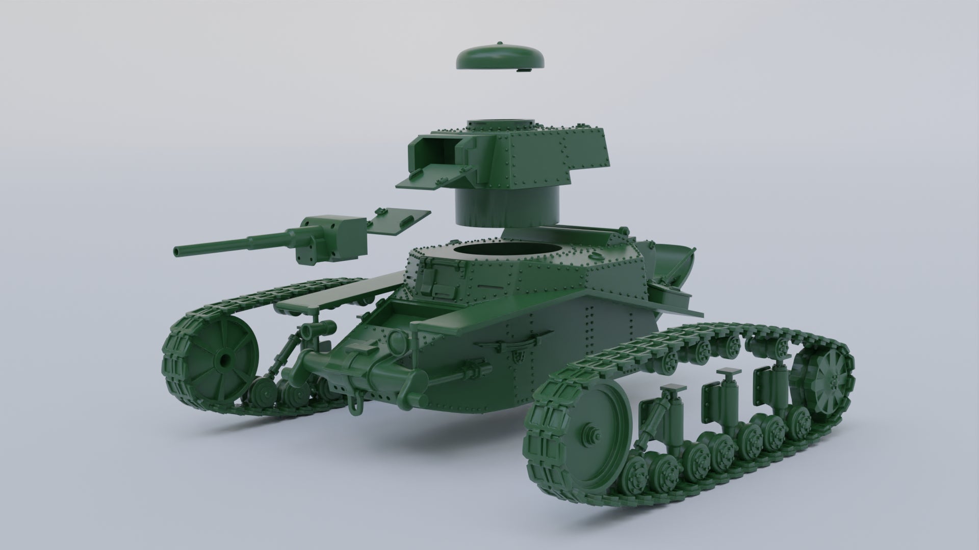 WG3D T-18M Light Tank (Soviet, WW2)
