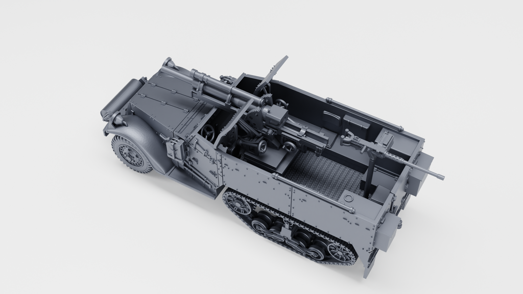 WG3D Halftrack T30 75mm HMC or T19 HMC Half-tracks (US, WW2)