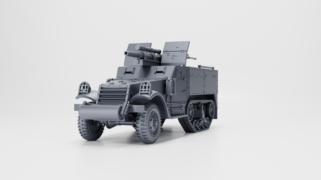 WG3D Halftrack T30 75mm HMC or T19 HMC Half-tracks (US, WW2)
