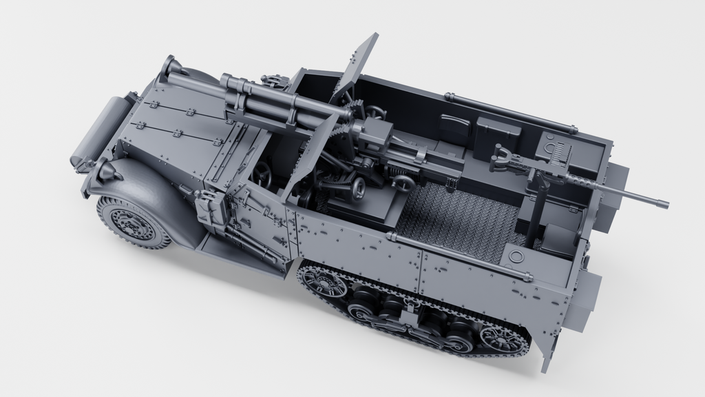 WG3D Halftrack T30 75mm HMC or T19 HMC Half-tracks (US, WW2)