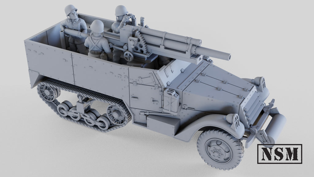 NSM T19 HMC 105 mm Halftrack   (USA, WW2)