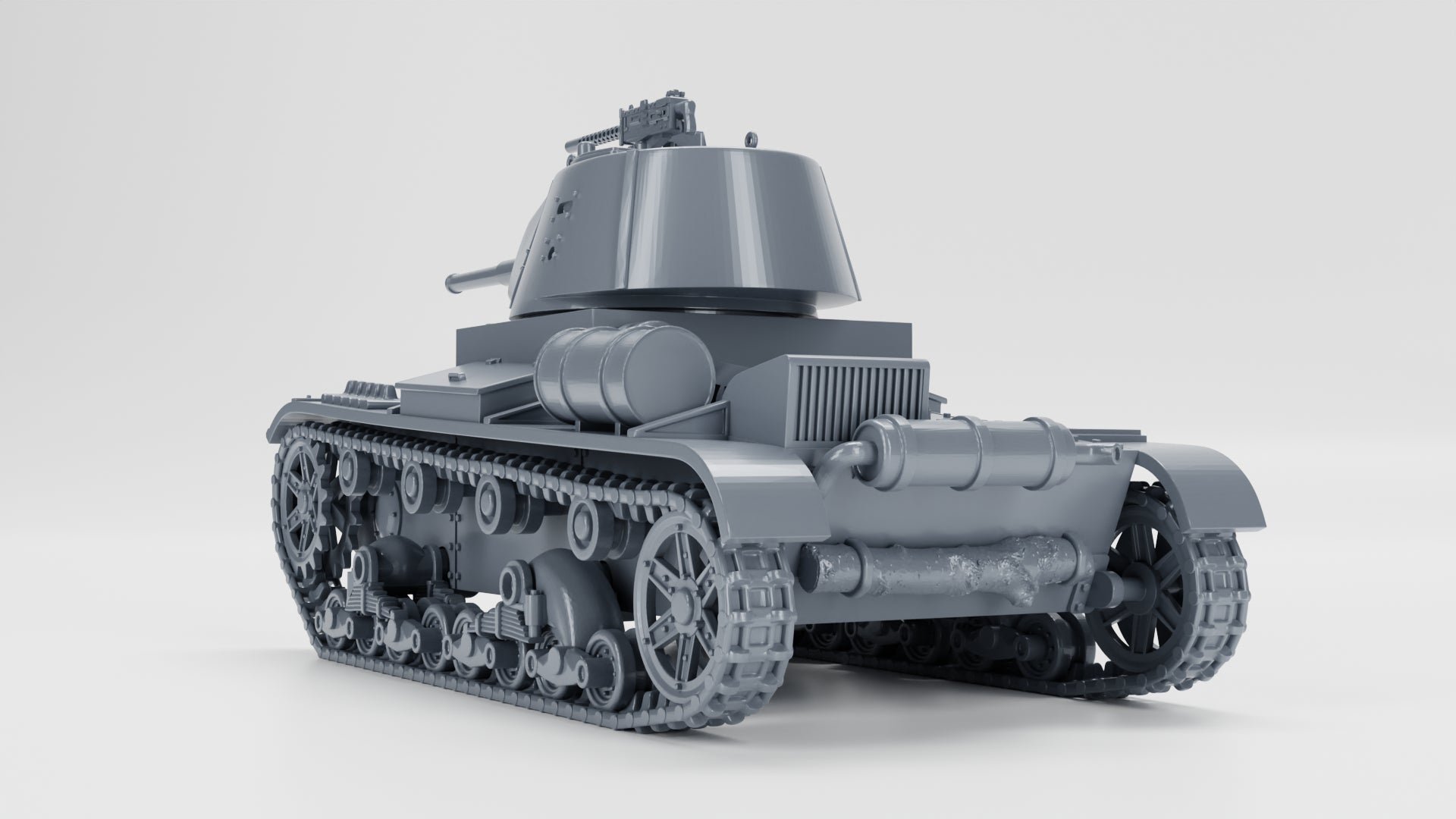 WG3D T-26 (welded hull) model 1938 Light Tank (Soviet, WW2)