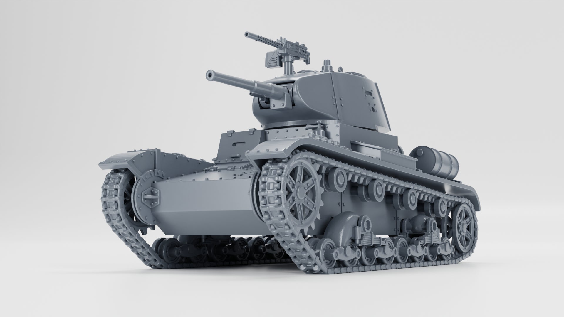 WG3D T-26 (welded hull) model 1938 Light Tank (Soviet, WW2)