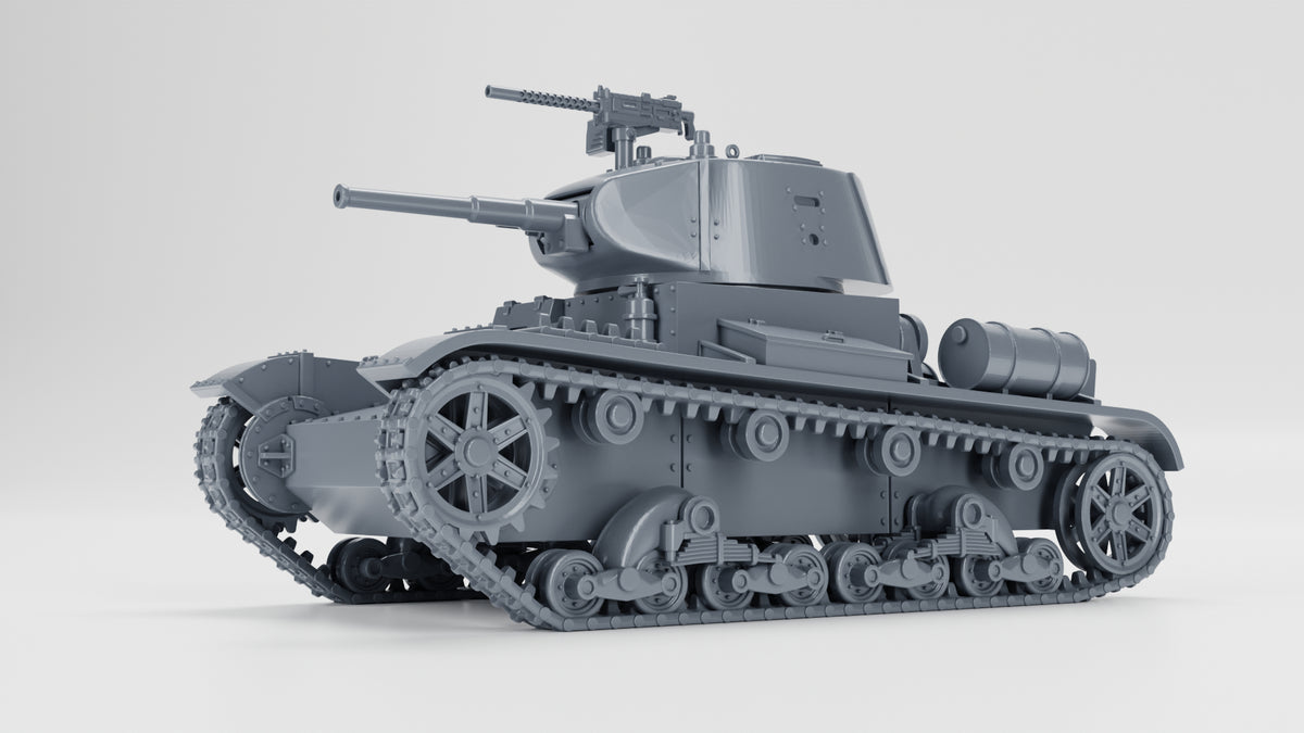 WG3D T-26 (welded hull) model 1938 Light Tank (Soviet, WW2)