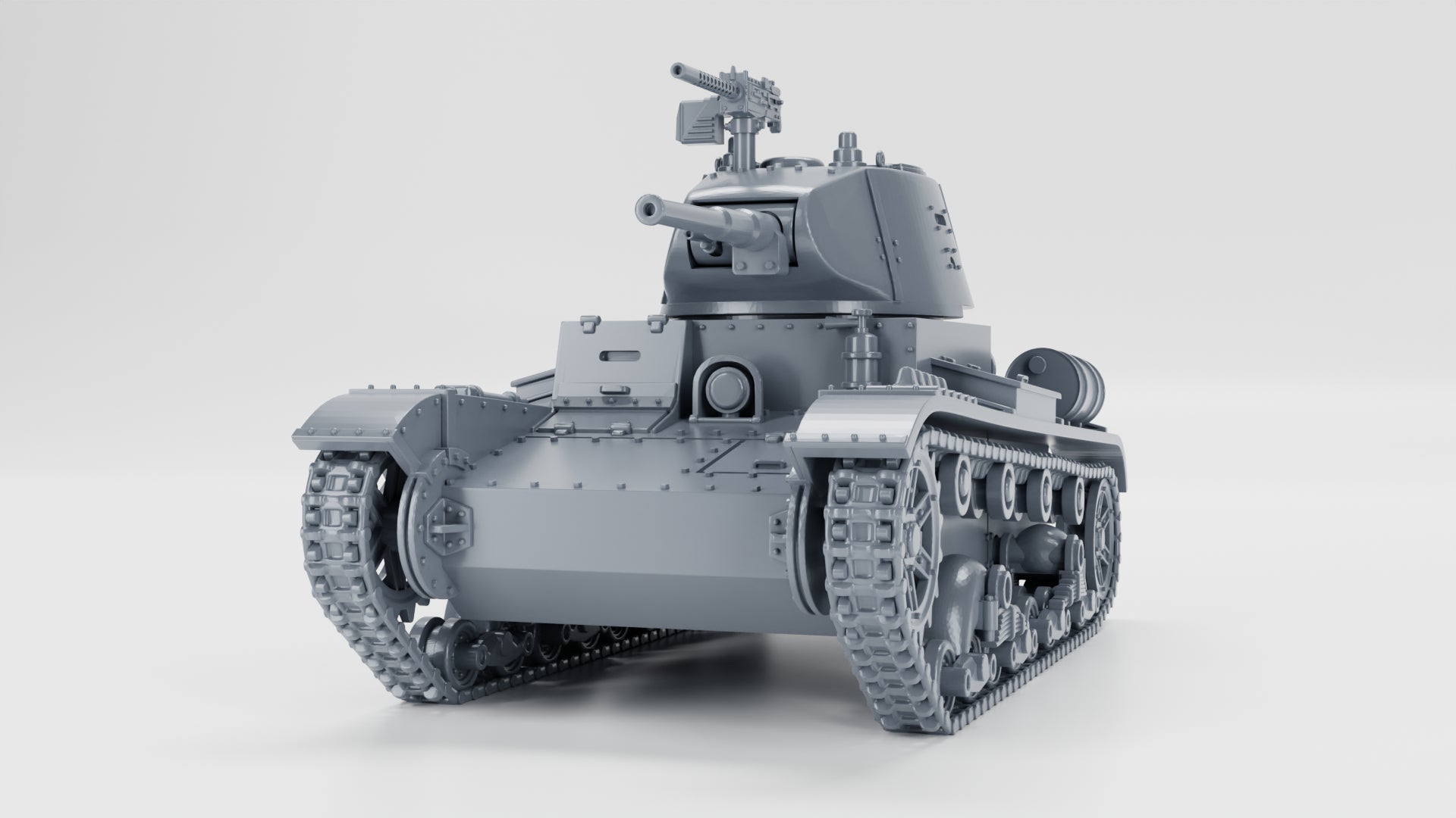 WG3D T-26 (welded hull) model 1938 Light Tank (Soviet, WW2)