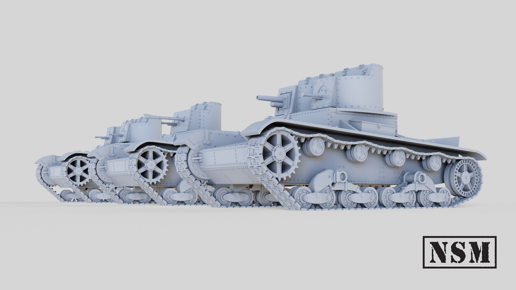 NSM T26 – Mod 1931 – Including OT26- (Soviet, WW2)