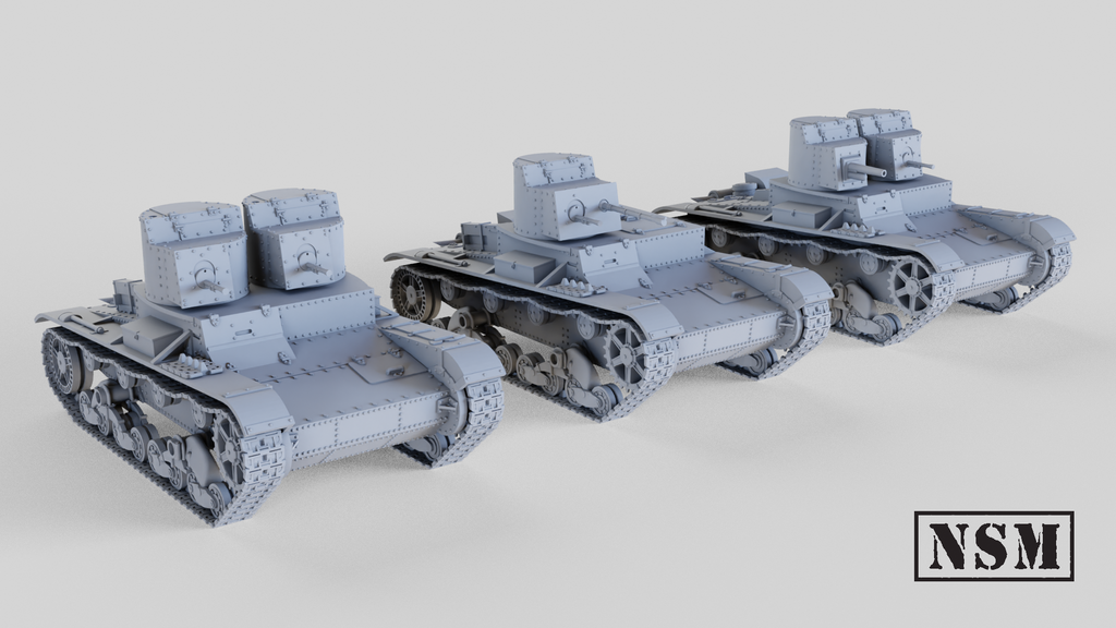 NSM T26 – Mod 1931 – Including OT26- (Soviet, WW2)