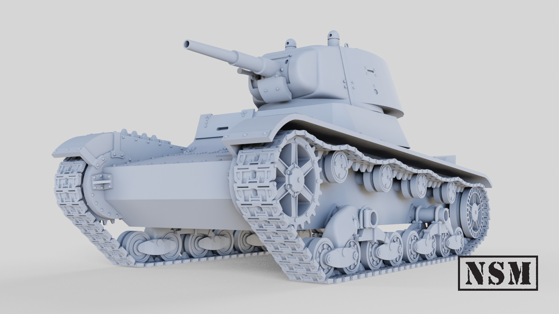 NSM T26 – Mod 1940 - Including OT-133- (Soviet, WW2)