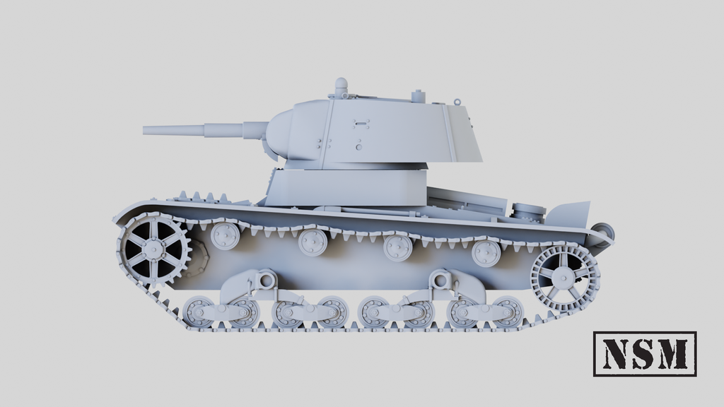 NSM T26 – Mod 1940 - Including OT-133- (Soviet, WW2)