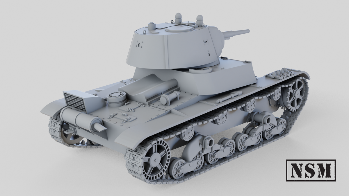 NSM T26 – Mod 1940 - Including OT-133- (Soviet, WW2)