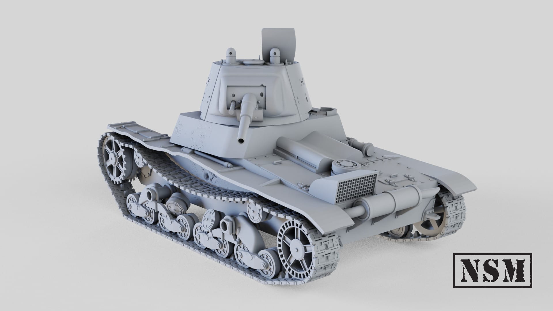 NSM T26 Destroyed – Mod 1940 - Including OT-133- (Soviet, WW2)
