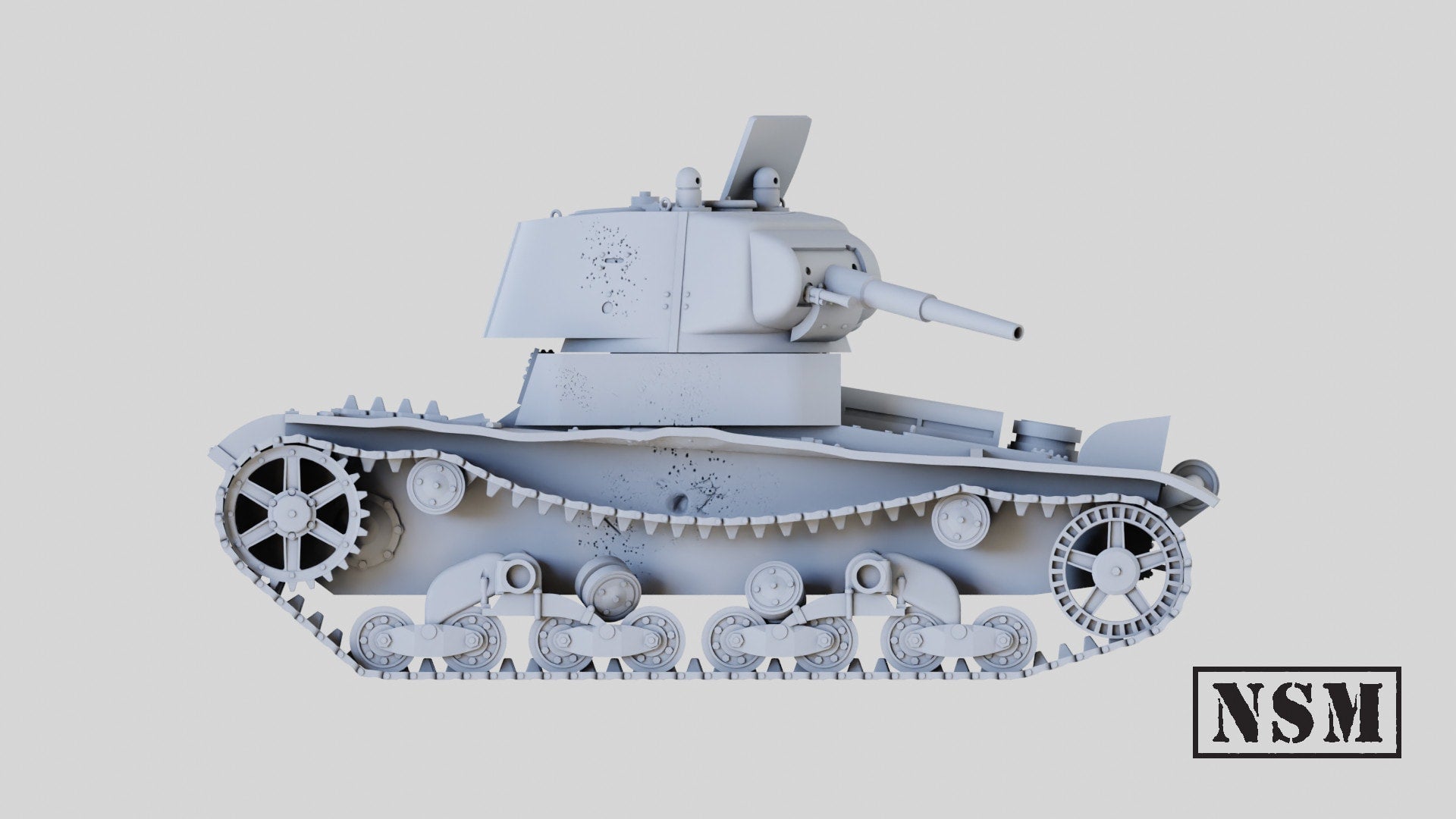 NSM T26 Destroyed – Mod 1940 - Including OT-133- (Soviet, WW2)