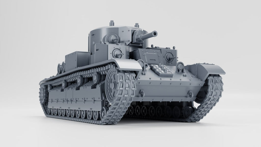 WG3D T28A  (Soviet, WW2) or T28M  (Finland, WW2)