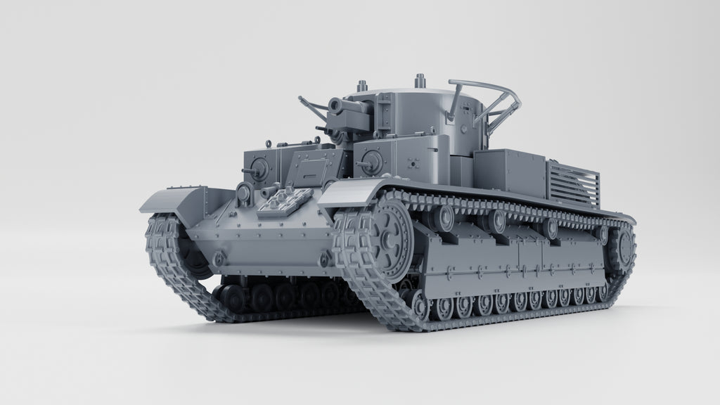 WG3D T28A  (Soviet, WW2) or T28M  (Finland, WW2)