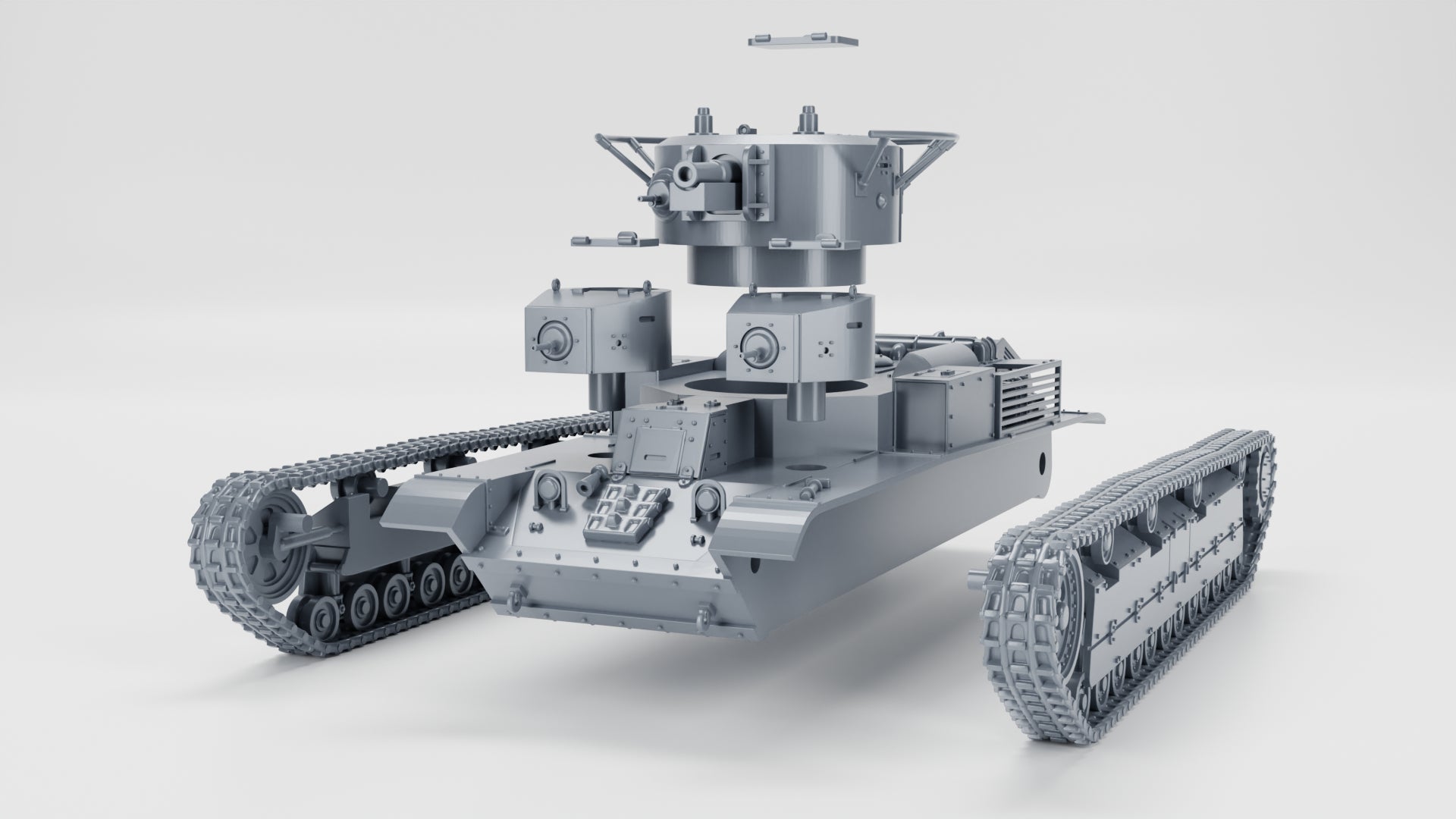 WG3D T28A  (Soviet, WW2) or T28M  (Finland, WW2)